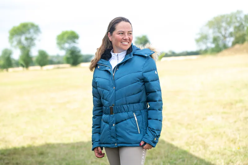 Coldstream Cornhill Quilted Coat - Cool Slate Blue-6